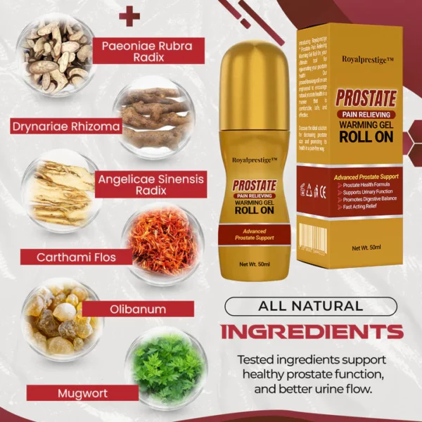 Royalprestige™ Prostate Pain Relieving Warming Gel Roll On - Image 2