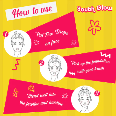 Lulaa Glow Full Coverage Matte Foundation - Image 2