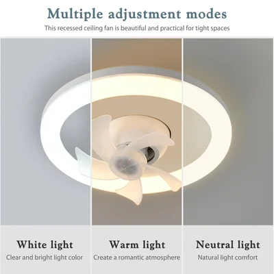 Fast Shipping Worldwide - LED Swing Head Fan Light - Image 4