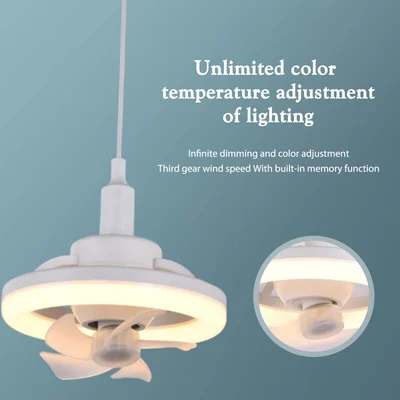 Fast Shipping Worldwide - LED Swing Head Fan Light - Image 3