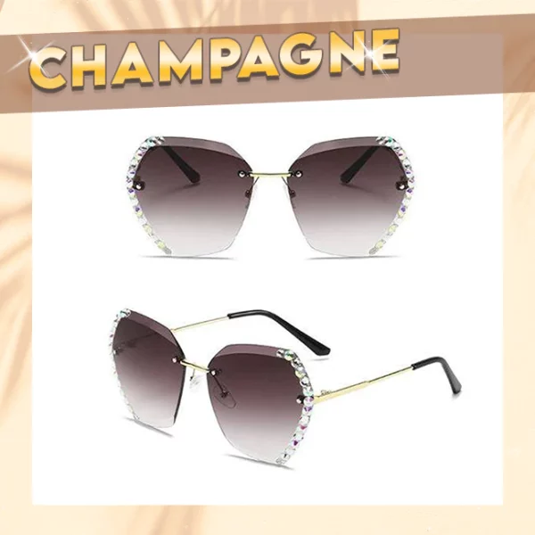 Diamond Hexagonal Sunglasses - Image 7
