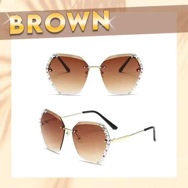 Diamond Hexagonal Sunglasses - Image 5