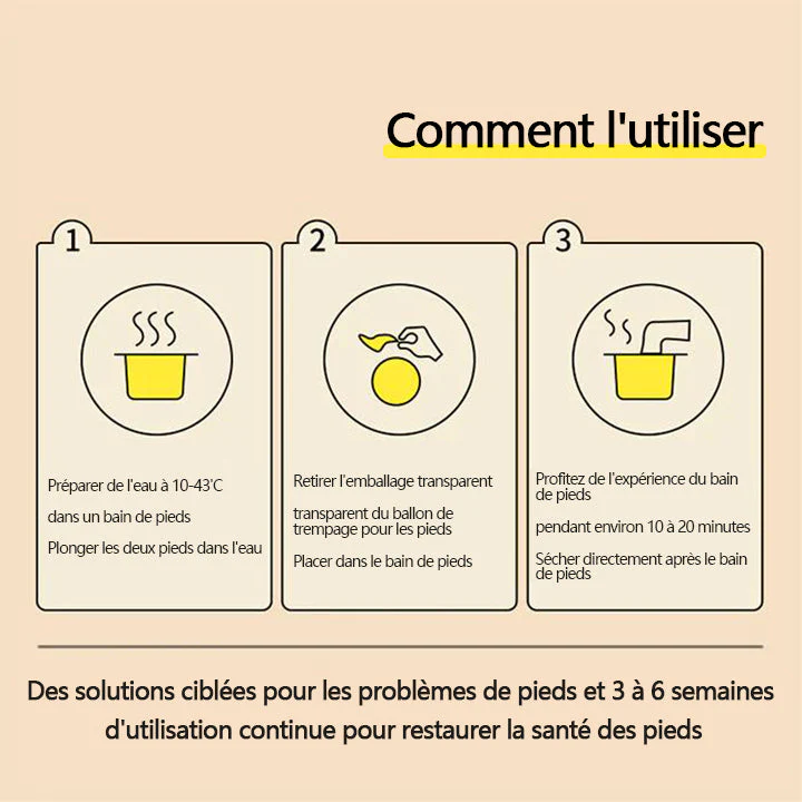 NatureFoot™ Huile Essentielle Bain de Pieds Comprimés Effervescents - Image 4