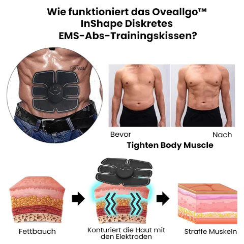 Oveallgo™ InShape X Diskretes EMS-Abs-Trainingskissen - Image 3