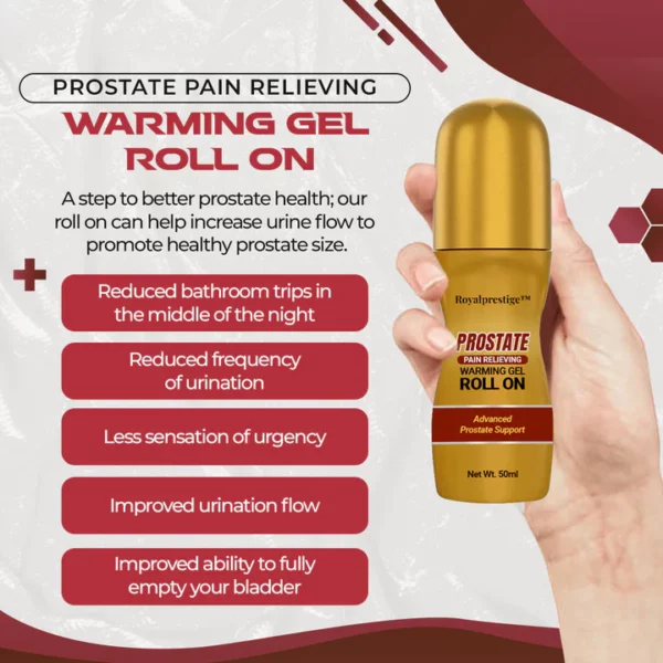 Royalprestige™ Prostate Pain Relieving Warming Gel Roll On - Image 4