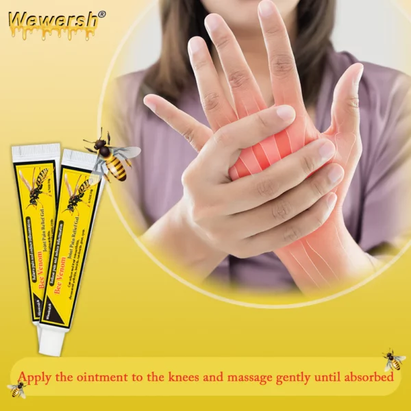 Wewersh® Bee Venom Joint Pain Relief Gel - Image 4