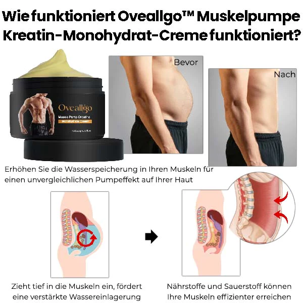 Oveallgo™ Muskelpumpe Ultimativ Kreatin-Monohydrat-Creme - Image 3