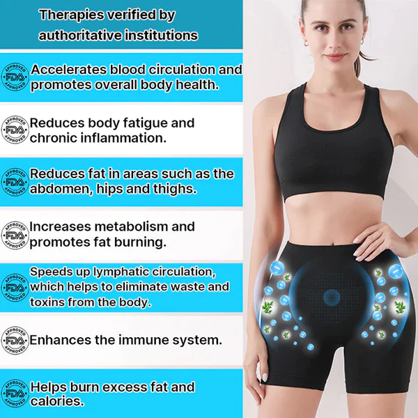 Ion Shaping Shorts Comfort Breathable Fabric Contains Tourmaline Fabric - Image 3