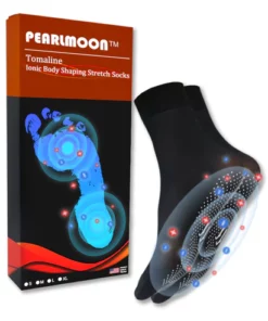 PEARLMOON™ Tourmaline Ionic Body Shaping Stretch Socks