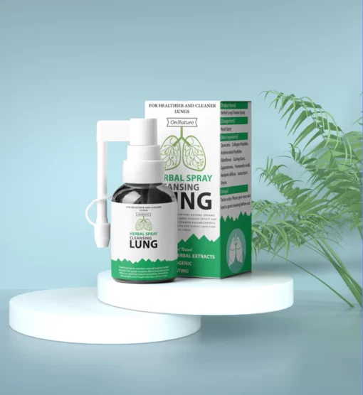 Organic Herbal Lung Repair Nasal Spray: Powerful Lung Clearing and Repairing