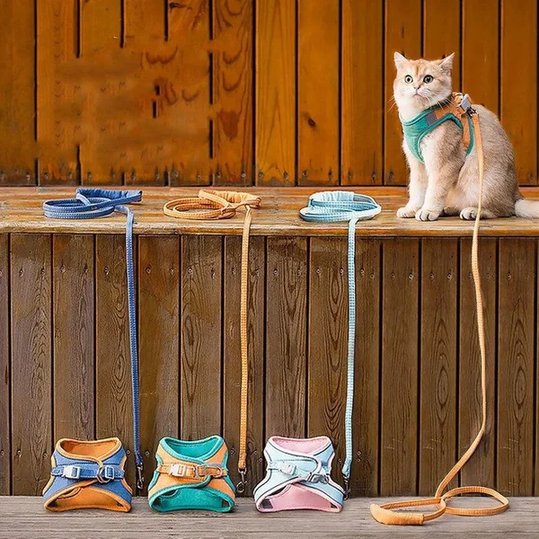 Cat Vest And Belt Kit Pet Traction Rope - Image 11