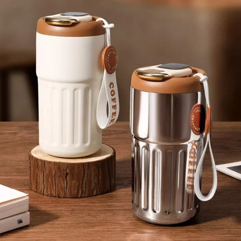 Coffee thermos with temperature display - Image 12
