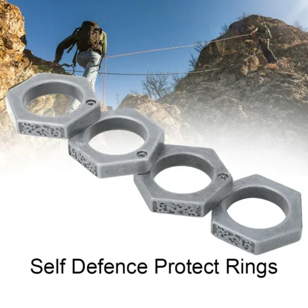 Outdoor multifunctional foldable defense ring - Image 3