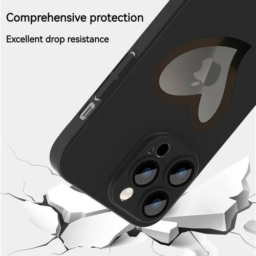 Love heart hollowed out phone case - Image 10