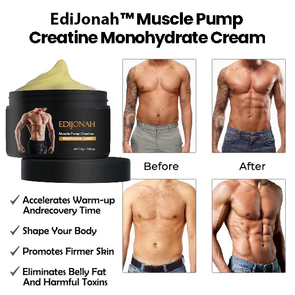 EdiJonah™ Muscle Pump X Creatine Monohydrate Cream - Image 3