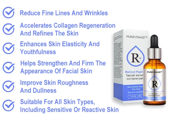 PUREVISAGE™ Retinol Peptide Facial Serum - Image 2