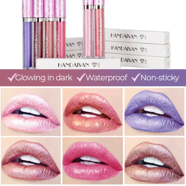 HANDAIYAN™ Glossy Glitter Lipgloss - Image 8