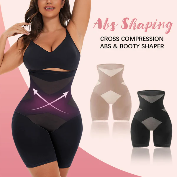 PerfectForm™ Cross Compression Abs & Booty High Waisted Shaperwear - Image 2