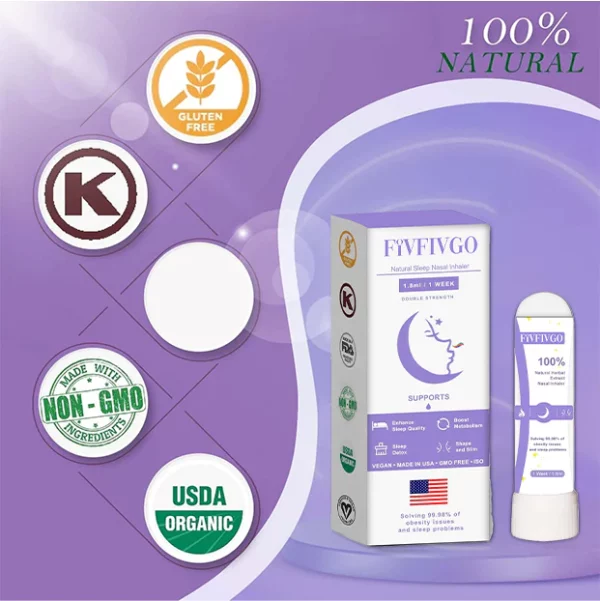Fivfivgo™ Natural Sleep Nasal Inhaler