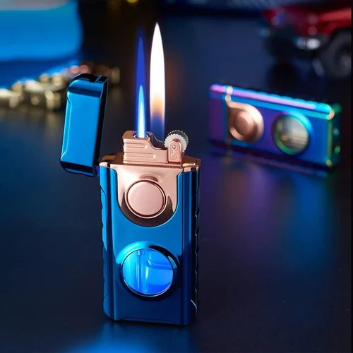 Double Fire Windproof Lighter Torch - Image 2
