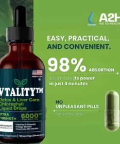 VTALITY™ Detox & Liver Care Chlorophyll Liquid Drops