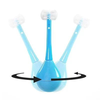 Tumbler Three-sided Children's Toothbrush - Image 5
