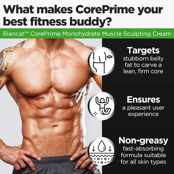 Biancat™ CorePrime Monohydrate Muscle Sculpting Cream - Image 4