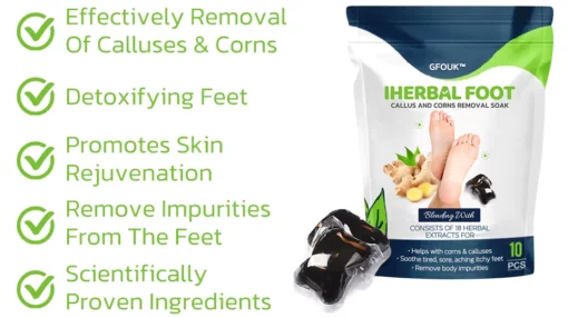 GFOUK™ IHerbal Foot Callus And Corns Removal Soak - Image 3