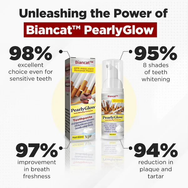 Biancat™ PearlyGlow Teeth Whitening Toothpaste - Image 4