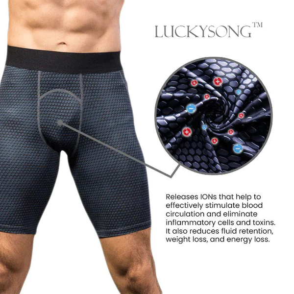 GFOUK™ IONIC Energy Field Therapy Compression Shorts for Men - Image 10