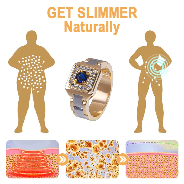 TrimK™ Blue Carbon Titanium Detox Ring - Image 3