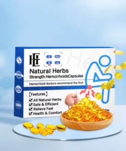 [ ✨Official Brand Store ✨] Heca Natural Herbal Strength Hemorrhoid Capsules