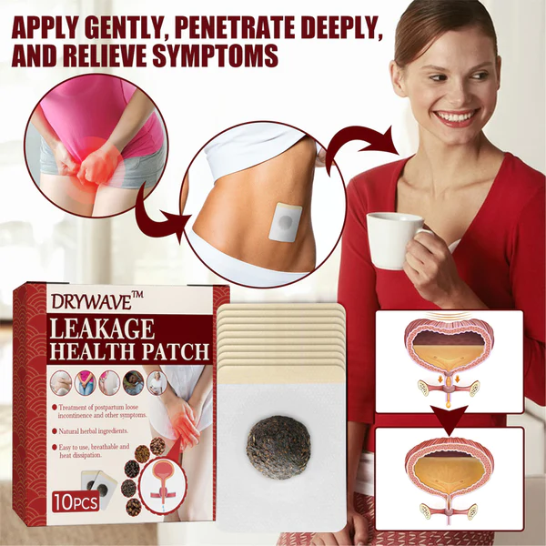 DryWave™ Postpartum Urinary Incontinence Herbal Health Patch