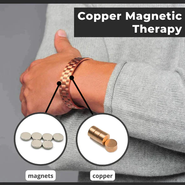 LunaLoom™ Pure Copper Magnetic Therapy Bracelet - Image 8