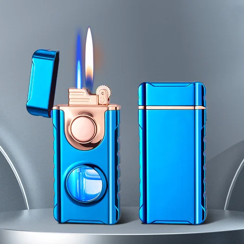 Double Fire Windproof Lighter Torch - Image 4