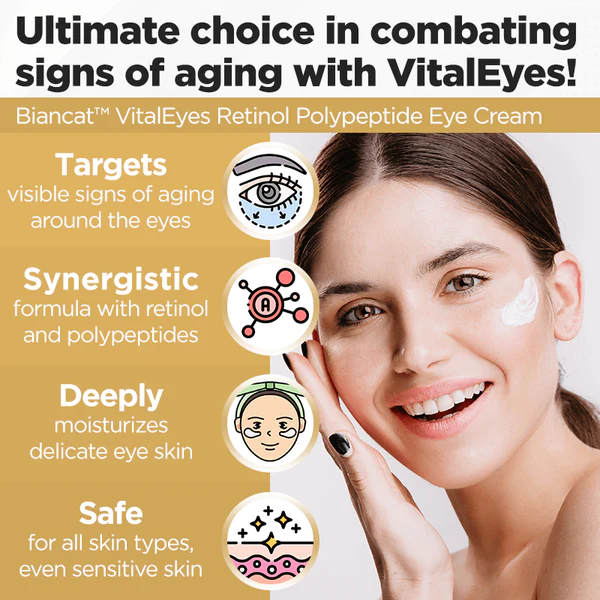 Biancat™ VitalEyes Retinol Polypeptide Eye Cream - Image 3