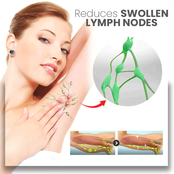 LyraNix Lymphvity Tourmaline Acupuncture Magnetism Earrings - Image 5