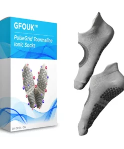 GFOUK™ PulseGrid Tourmaline Ionic Socks