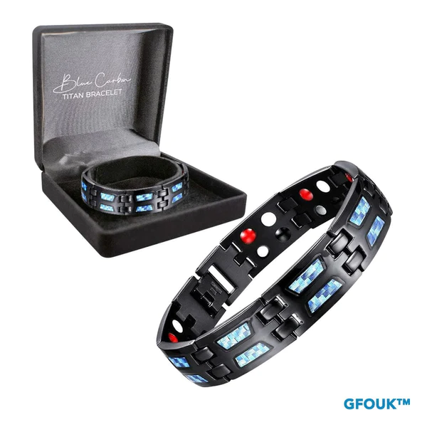ANWX GFOUK™ Blue Carbon TitanBracelet - Image 2