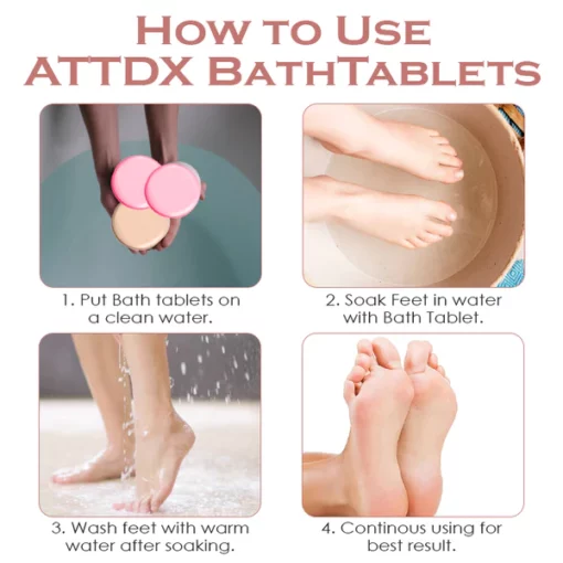 ATTDX FootHealing EssentialOil BathTablets - Image 7