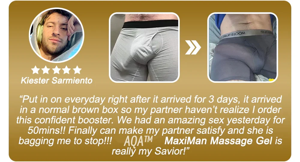 AQA™ MaxiMan Massage Gel - Image 9