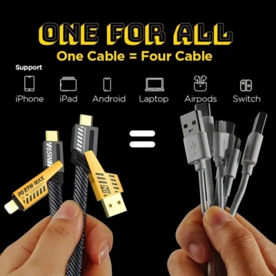 4 in 1 Convertible Fast Data Cable - Image 2