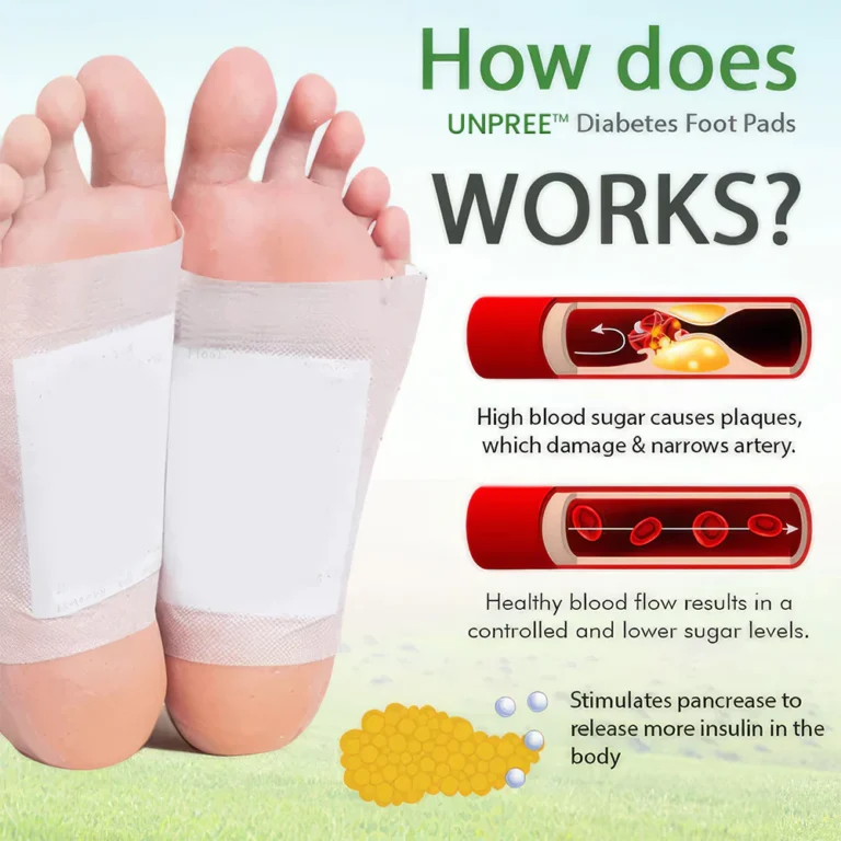 Unpree Diabetes Herbal Foot Pads - Image 6