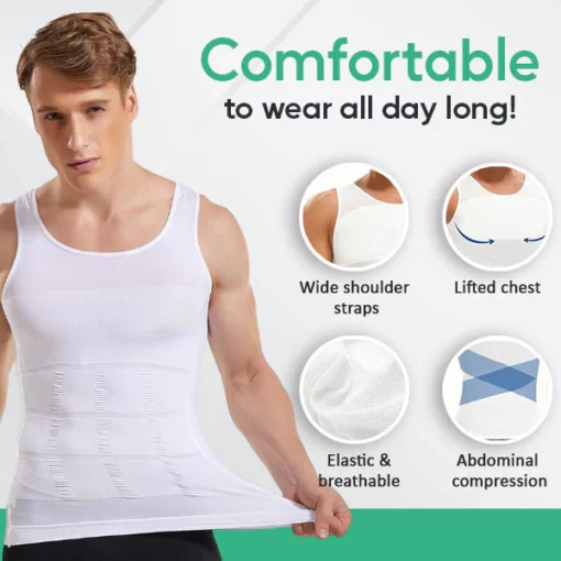 ScuMax™ Mens Vest Body Shaper - Image 8