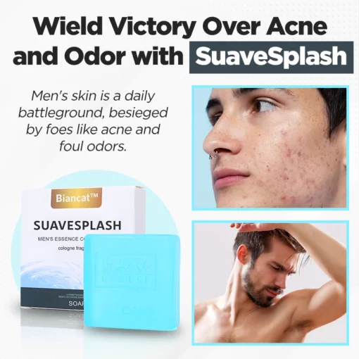 Biancat™ SuaveSplash Men’s Essence Cologne Bar - Image 6