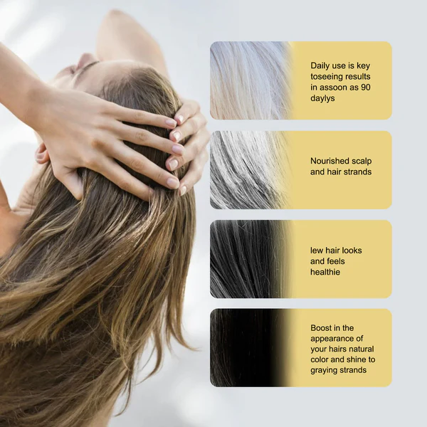 Polygonum Multiflorum GInger Shine Nourishing Root Shampoo - Image 5