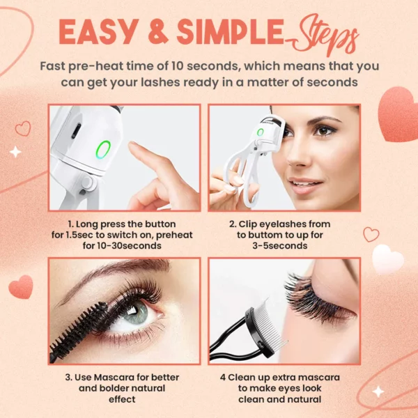 LashLuxe™ Heated Eyelash Curler - Image 6