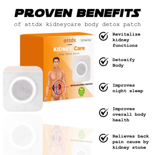 ATTDX KidneyCare Body Detox Patch - Image 8