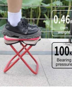 Foldable small Mazha portable outdoor stool