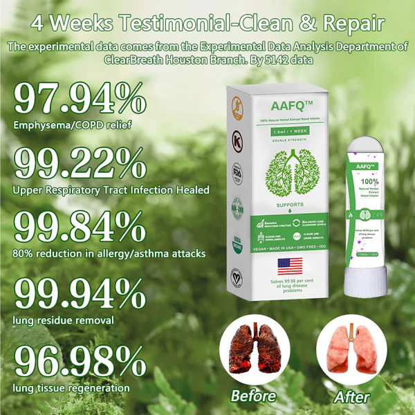 AAFQ™ Reishi Extract Lung Cleansing Nasal Inhaler - Image 2